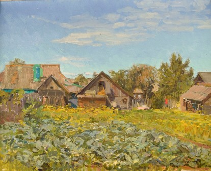Garden in the Village by John Wurdeman